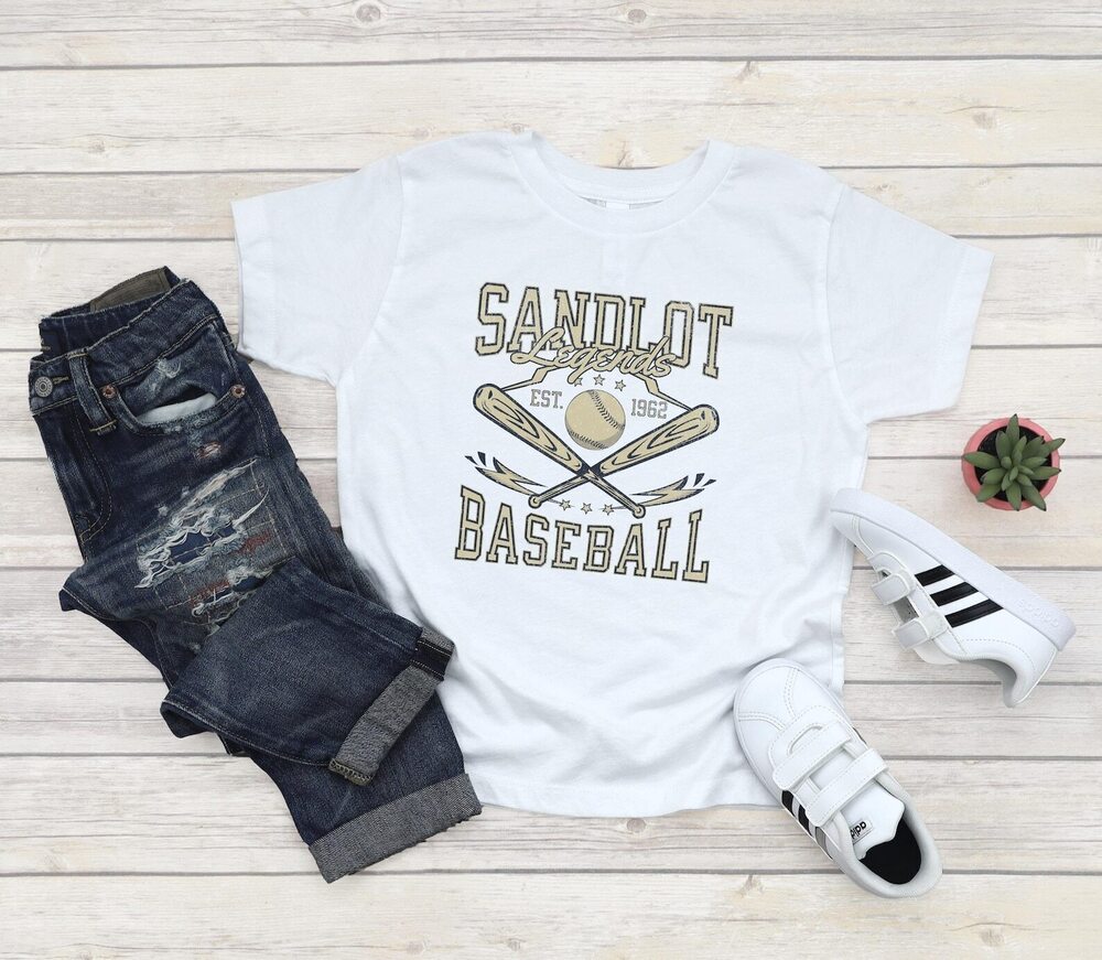 Baseball Heroes Shirt, Sandlot Nostalgia Top